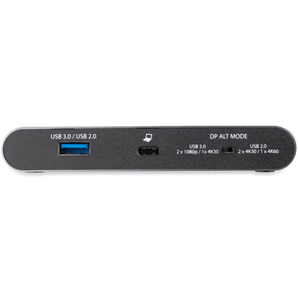 StarTech.com USB-C Dock - 4K Dual Monitor HDMI Display - Mini Laptop Docking Station - 100W Power Delivery Passthrough - GbE, 2- - Afbeelding 4