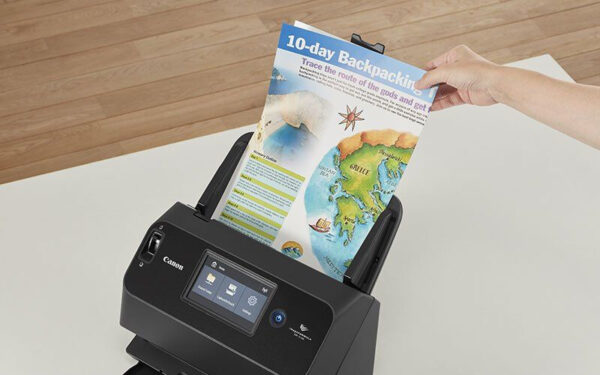 Canon imageFORMULA DR-S130 Paginascanner 600 x 600 DPI A4 Zwart - Afbeelding 2