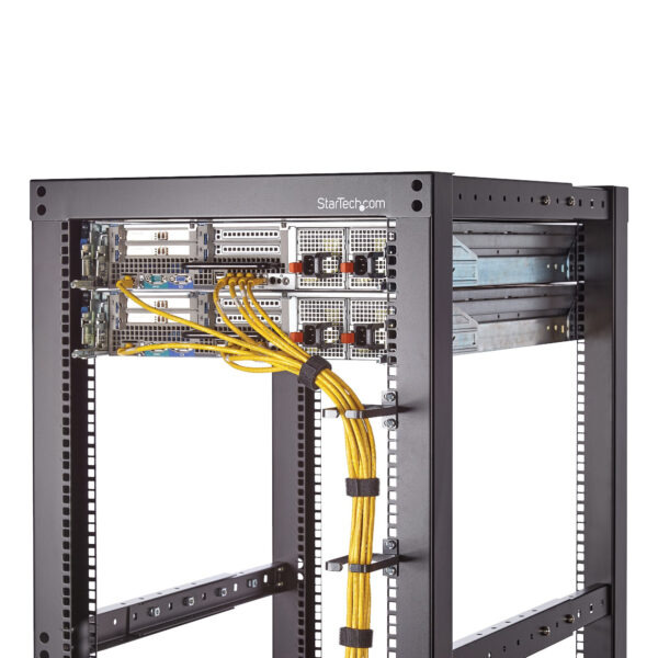 StarTech.com 7,6m Bulk Rol Klittenband - Op Maat te Knippen Herbruikbare Kabelbinders - Industriële Klitband Tape - Zelfklevende - Afbeelding 7