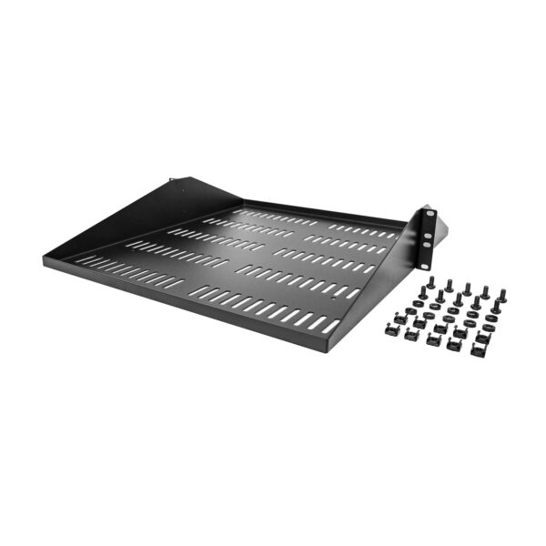 StarTech.com 2U Rack Shelf - Universele Geventileerde 19 inch Server Rack Plank/Lade voor AV/Data/Netwerk Apparatuur – Cantileve - Afbeelding 6