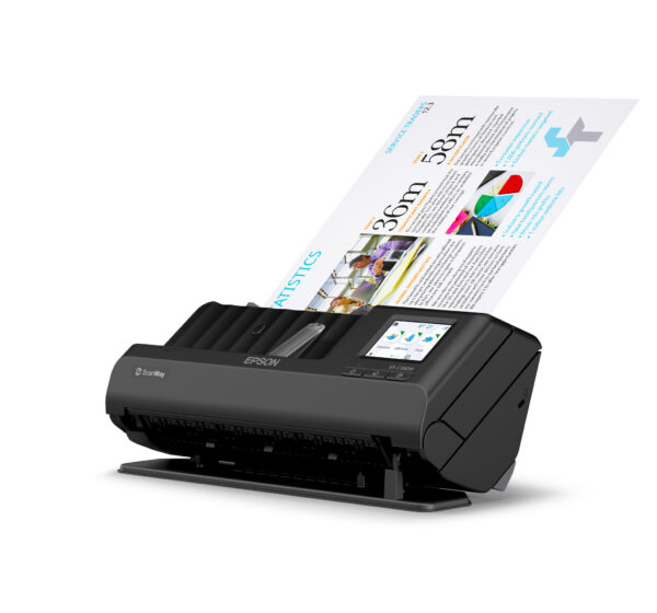 Epson ES-C380W compacte A4-documentscanner met Wi-Fi-connectiviteit en U-traject - Afbeelding 11