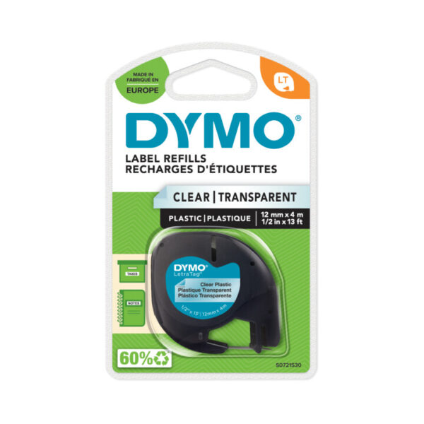 DYMO S0721530 labelprinter-tape Zwart op zilver - Afbeelding 12