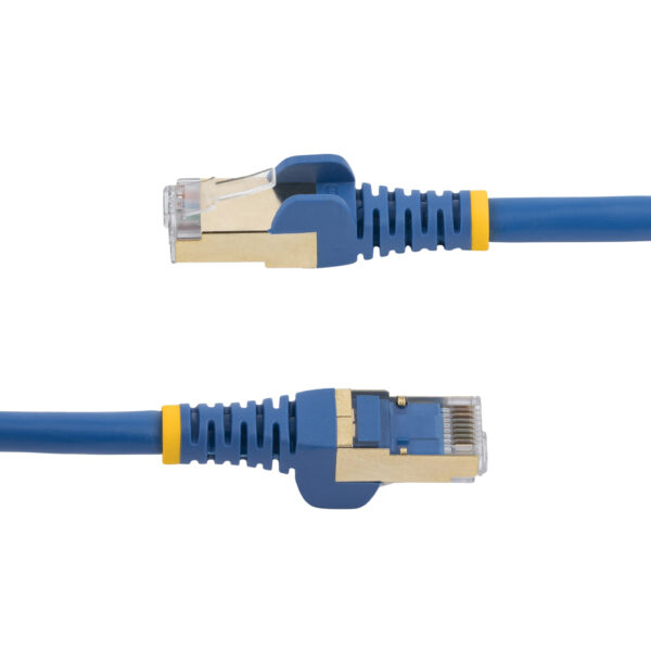 StarTech.com 3m blauw Cat6a Ethernet netwerkkabel shielded (STP) Cat6a patchkabel Cat 6a - Afbeelding 4