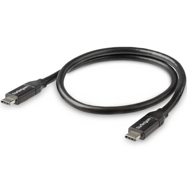 StarTech.com USB-C naar USB-C kabel met 5A/100W Power Delivery - M/M - 50 cm - USB 2.0 - USB-IF certificatie - Afbeelding 3