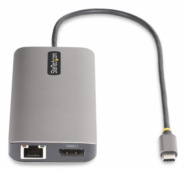 StarTech.com USB-C Triple Monitor Multiport Adapter, 5Gbps, Dual 4K 60Hz + 4K 30Hz HDMI & DisplayPort, 4-Port USB Hub, 100W PD P - Afbeelding 4