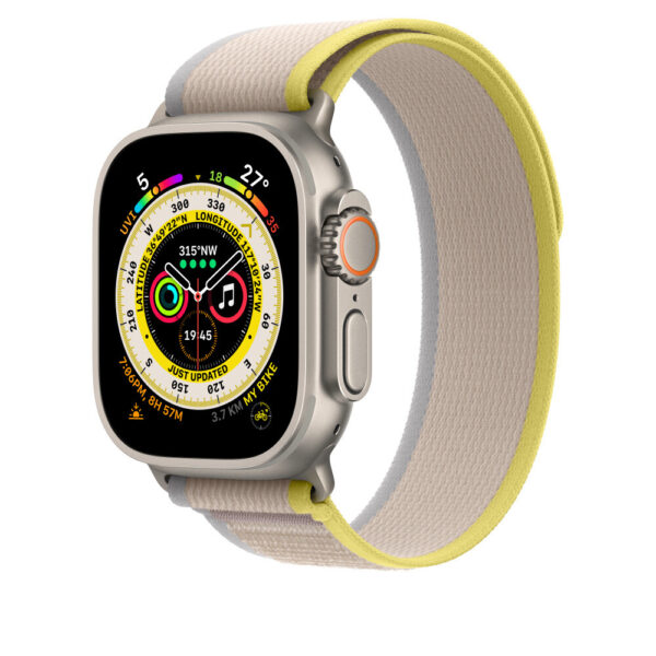 Apple MQEH3ZM/A slimme draagbare accessoire Band Beige, Geel Nylon - Afbeelding 4