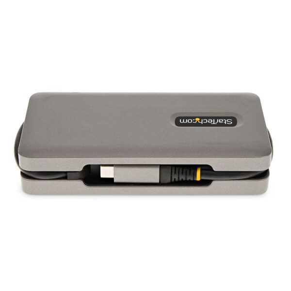StarTech.com USB-C Multiport Adapter, 4K 60Hz HDMI/VGA, 3-Port USB Hub, 100W Power Delivery Pass-Through, GbE, Travel Docking St - Afbeelding 9