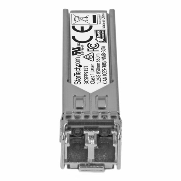 StarTech.com Gigabit glasvezel 1000BASE-SX SFP ontvanger module - HPE 3CSFP91 compatibel - MM LC - 550m - Afbeelding 2