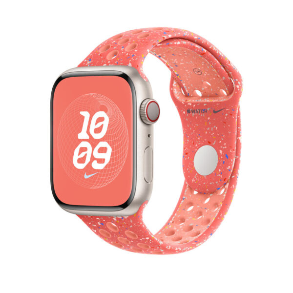 Apple MUVF3ZM/A slimme draagbare accessoire Band Koraal Aluminium, Fluorelastomeer - Afbeelding 3