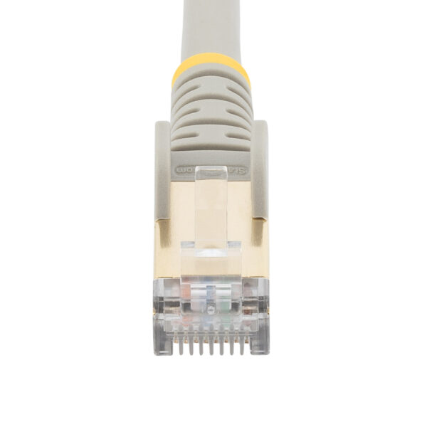 StarTech.com 1m grijs Cat6a Ethernet netwerkkabel shielded (STP) Cat6a patchkabel Cat 6a - Afbeelding 3