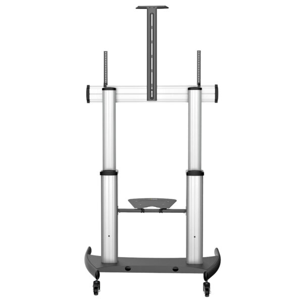 StarTech.com Verrijdbare TV Standaard - Stevige TV Vloerstandaard voor 60-100" Scherm (100kg) - In Hoogte te Verstellen Verrijdb - Afbeelding 4