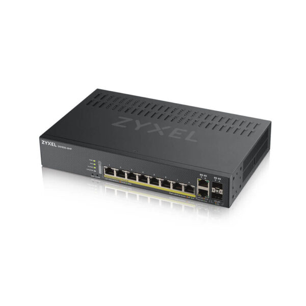Zyxel GS1920-8HPV2 Managed Gigabit Ethernet (10/100/1000) Power over Ethernet (PoE) Zwart - Afbeelding 4