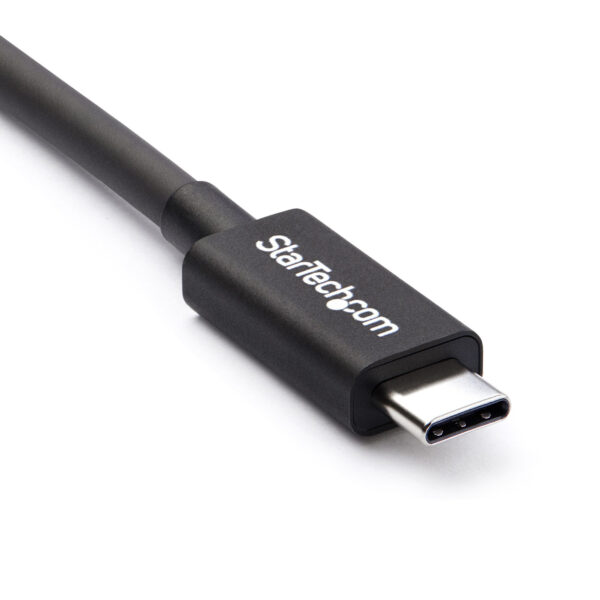 StarTech.com 50cm Thunderbolt 3 Kabel, 40Gbps, 100W PD, 4K/5K, Thunderbolt Gecertificeerd, Thunderbolt 4/USB 3.2/DisplayPort Com - Afbeelding 6