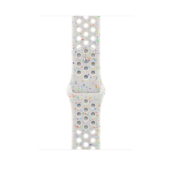Apple MUV03ZM/A slimme draagbare accessoire Band Wit Aluminium, Fluorelastomeer