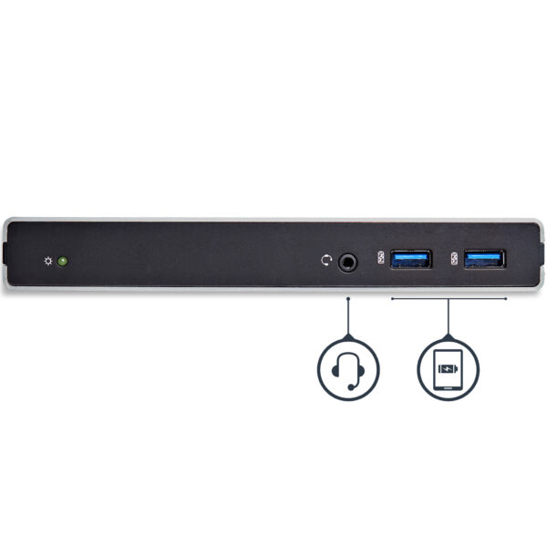 StarTech.com Dual-monitor USB 3.0 docking station met DVI en verticale standaard - Afbeelding 6