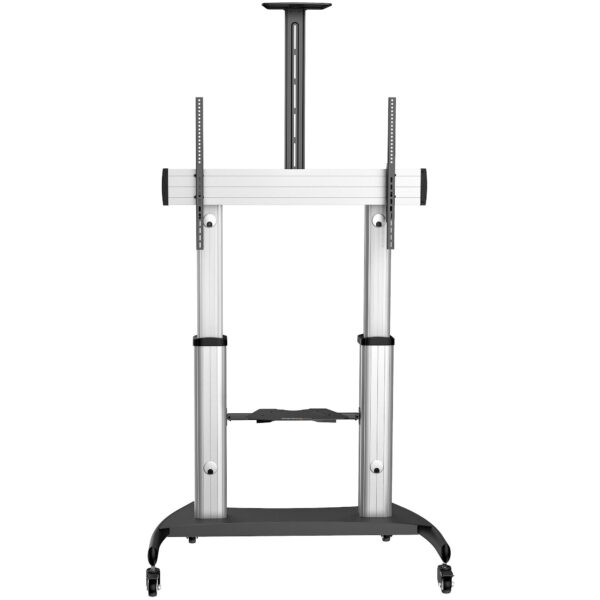 StarTech.com Verrijdbare TV Standaard - Stevige TV Vloerstandaard voor 60-100" Scherm (100kg) - In Hoogte te Verstellen Verrijdb - Afbeelding 3