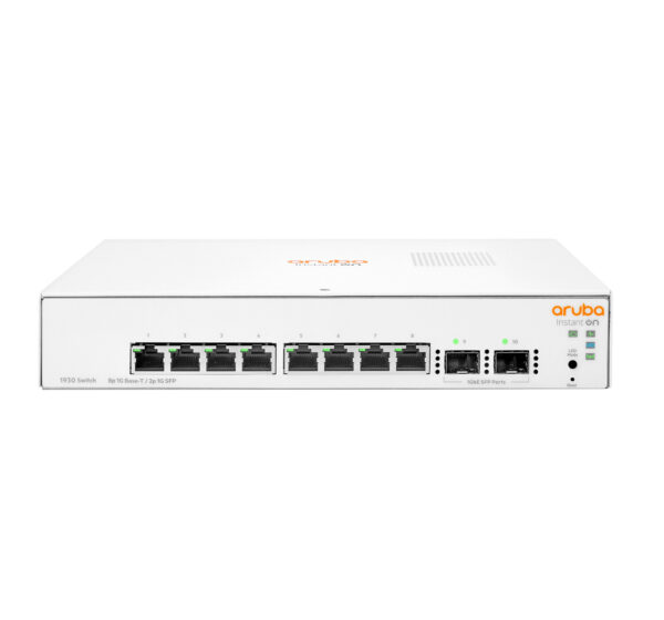 Hewlett Packard Enterprise Aruba Instant On 1930 Managed L2+ Gigabit Ethernet (10/100/1000) 1U Wit