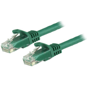 StarTech.com 15m RJ45 UTP Cat6 Gigabit Netwerkkabel zonder Uitsteeksels Groen