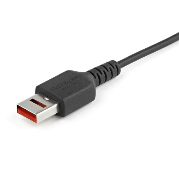 StarTech.com 1m Data Blocker Kabel USB-A naar Micro USB Secure Charging Kabel No-Data Power-Only Oplaadkabel voor Telefoon/Table - Afbeelding 4