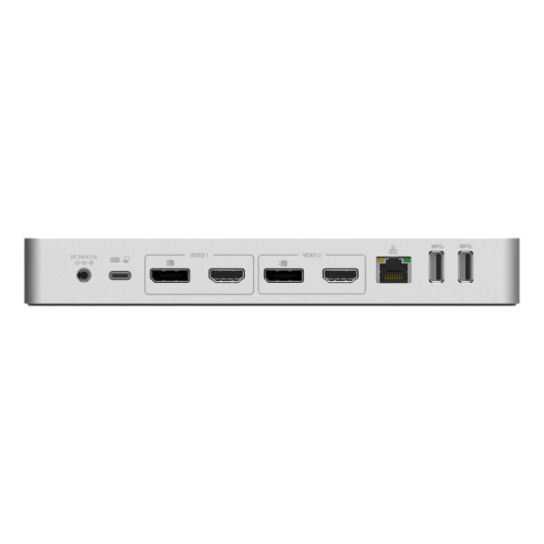 StarTech.com Universele Laptop Docking Station, Hybrid USB-C & USB-A Dock, Dual 4K DP & HDMI, 60W PD, Mac / Windows / Chrome OS, - Afbeelding 3