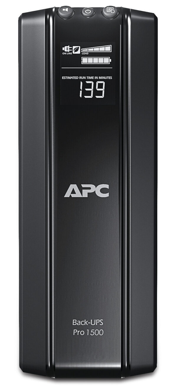 APC Back-UPS Pro BR1500GI Noodstroomvoeding - 1500VA, 10x C13 uitgang, USB, uitbreidbare runtime - Afbeelding 4