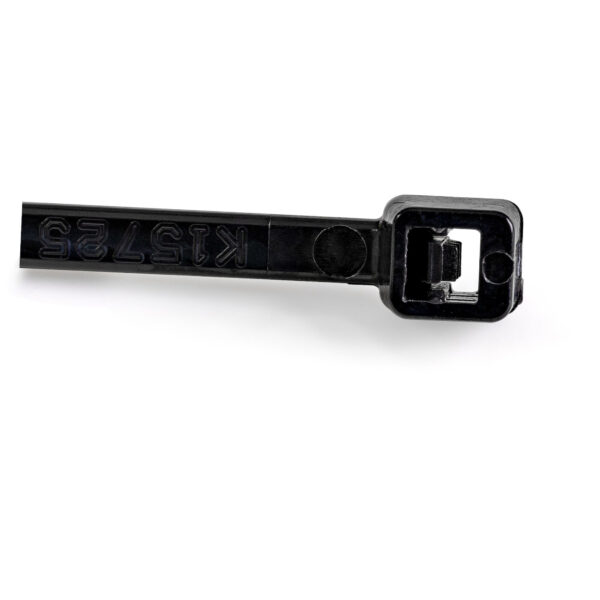StarTech.com 15 cm Zwarte Kabelbinders 3 mm Breed, 39 mm Bundeldiameter, 18 kg Treksterkte Zelfsluitende Snelbinders uit Nylon m - Afbeelding 3