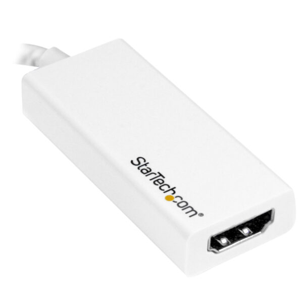 StarTech.com USB-C naar HDMI adapter USB Type-C naar HDMI video converter wit - Afbeelding 3