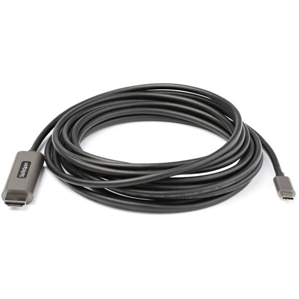 StarTech.com 5m USB-C naar HDMI Kabel - 4K 60Hz met HDR10 - Ultra HD USB Type-C naar 4K HDMI 2.0b Video Adapter Kabel - USB-C na - Afbeelding 2