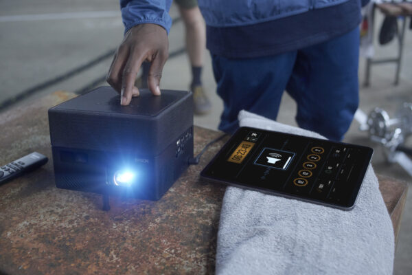 Epson EF-12 mini smart laserprojector, koperen details, 1000 lumen, scherm van maximaal 150 inch - Afbeelding 48