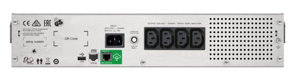 APC Smart-UPS SMC1500I-2UC Noodstroomvoeding - 4x C13, USB, Rack Mountable, SmartConnect, 1500VA - Afbeelding 5