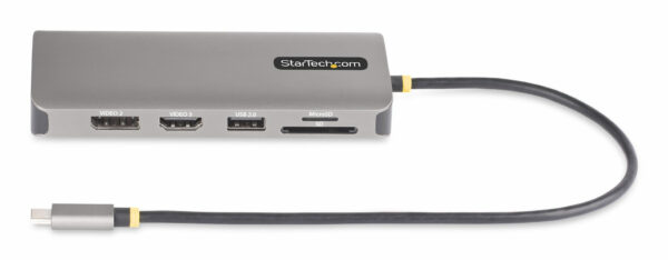 StarTech.com USB-C Triple Monitor Multiport Adapter, 5Gbps, Dual 4K 60Hz + 4K 30Hz HDMI & DisplayPort, 4-Port USB Hub, 100W PD P - Afbeelding 2