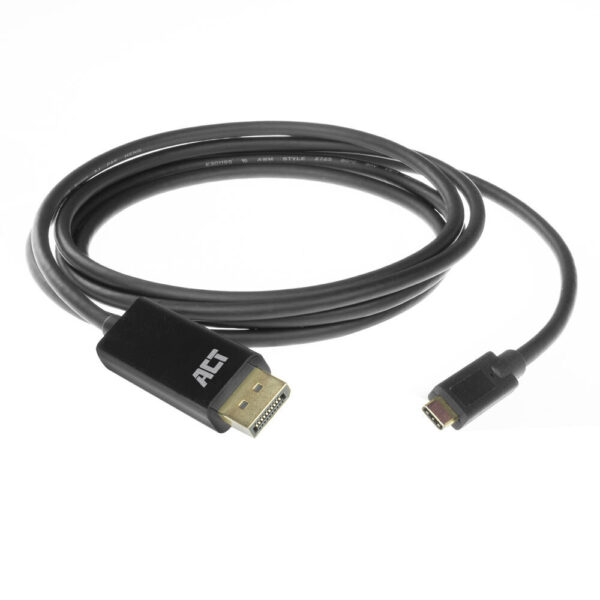 ACT USB-C naar DisplayPort kabel 2 meter - Afbeelding 3
