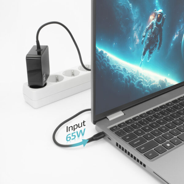 ACT USB-C laptoplader 65W met Power Delivery-profielen, 2 meter - Afbeelding 4