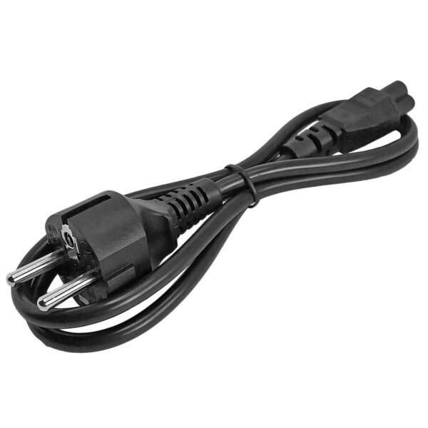 StarTech.com 1m Laptop Stroomkabel, EU Schuko naar C5, 2.5A 250V, 18AWG, Notebook / Laptop AC Vervangkabel, Power Brick Kabel, L - Afbeelding 2