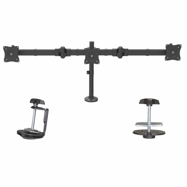 StarTech.com Triple Monitor Arm, Ergonomische VESA Monitor Beugel voor 3 Schermen tot 27", Scharnierend en in Hoogte Verstelbaar - Afbeelding 7