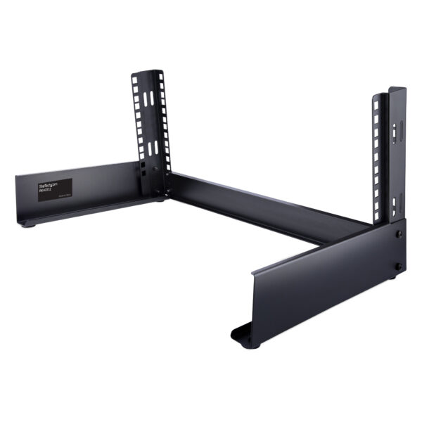 StarTech.com 4U 19" Bureau Open Frame Rack, 2 Post, Vrijstaand IT Netwerk Rack voor Switch/Patchpaneel/Data/AV/IT/Communicatie A - Afbeelding 2