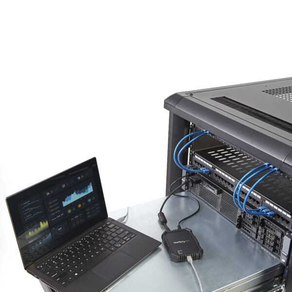 StarTech.com USB 2.0 KVM console - draagbare laptop Crash cart adapter met bestandsoverdracht & video-opname - Afbeelding 5