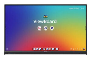 Viewsonic IFP8653 interactief whiteboard 2,17 m (85.5") 3840 x 2160 Pixels Touchscreen Zwart