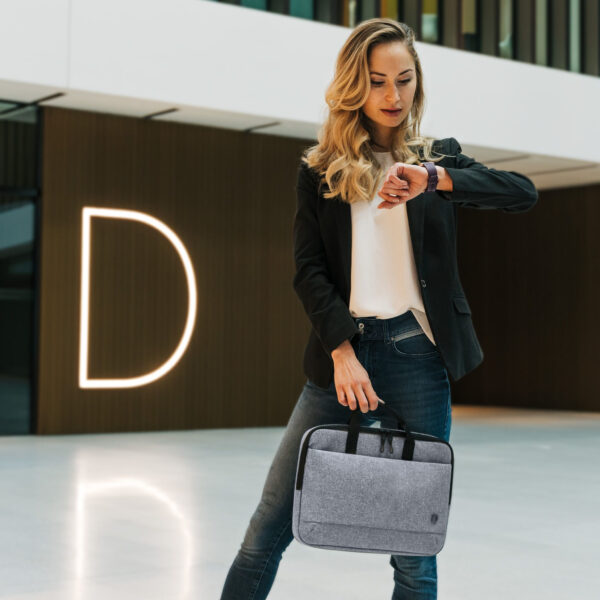 DICOTA Eco MOTION 14 - 15.6" 39,6 cm (15.6") Aktetas Blauw - Afbeelding 5