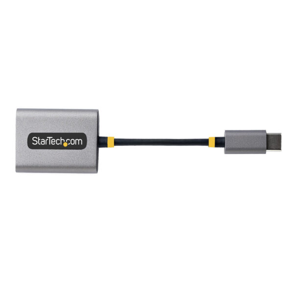 StarTech.com USB-C Headphone Splitter, USB Type C Dual Headset Adapter met Mic Input, USB C naar 3.5mm Audio Adapter/Earphone Do - Afbeelding 6