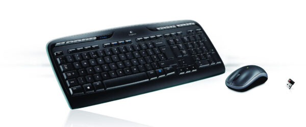 Logitech Wireless Combo MK330 toetsenbord Inclusief muis Universeel RF Draadloos Russisch Zwart - Afbeelding 3