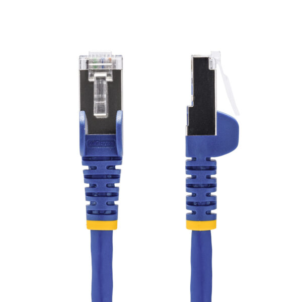 StarTech.com 2m CAT8 Netwerkkabel, Blauw, Snagless RJ45, 25G/40G, 2000MHz, 100W PoE++, S/FTP, 26AWG 100% Pure Koperdraad, LSZH, - Afbeelding 2