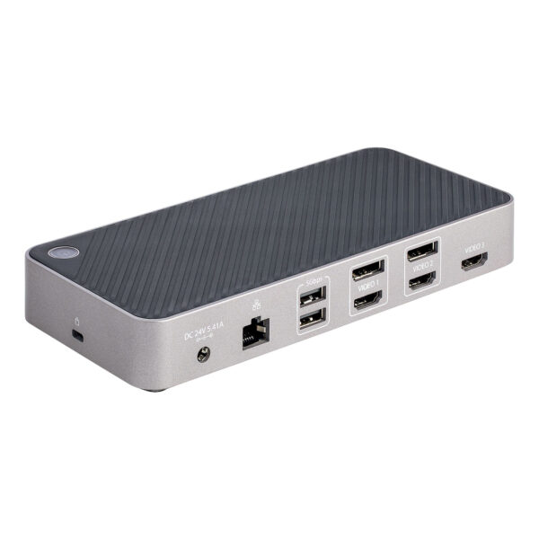 StarTech.com USB-C Triple Monitor Docking Station - HDMI/DP Triple 4k USB-C Dock - 5x USB Hub - GbE - 100W PD - Universeel Multi - Afbeelding 3