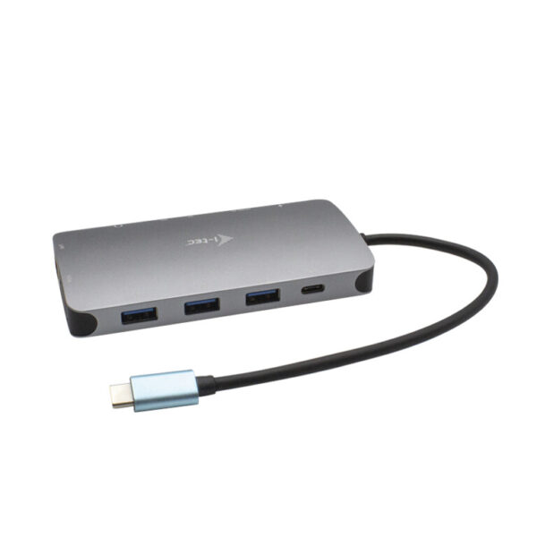 i-tec USB-C Nano Dock HDMI/VGA LAN+PD 100W - Afbeelding 2