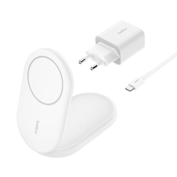 Belkin BoostCharge Hoofdtelefoons, Smartphone Wit USB Draadloos opladen Snel opladen Binnen - Afbeelding 3