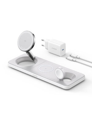 Anker MagGo Universeel Wit USB Draadloos opladen Snel opladen Binnen