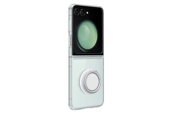 Samsung EF-XF73KKTEGWW mobiele telefoon behuizingen 17 cm (6.7") Flip case Transparant - Afbeelding 3