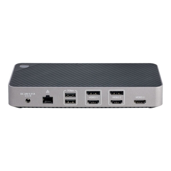 StarTech.com USB-C Triple Monitor Docking Station - HDMI/DP Triple 4k USB-C Dock - 5x USB Hub - GbE - 100W PD - Universeel Multi - Afbeelding 5