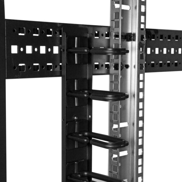 StarTech.com Verticale kabelmanager met D-ring haken 0U 91 cm - Afbeelding 6