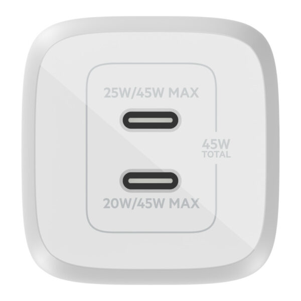 Belkin WCH011vfWH Laptop, Smartphone, Tablet Wit AC Snel opladen Binnen - Afbeelding 2